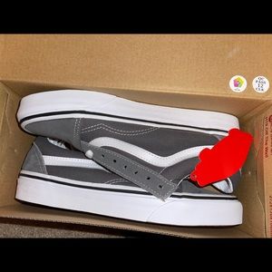 Gray Vans | Brand new with tags | Sz 6.5W/5.0M